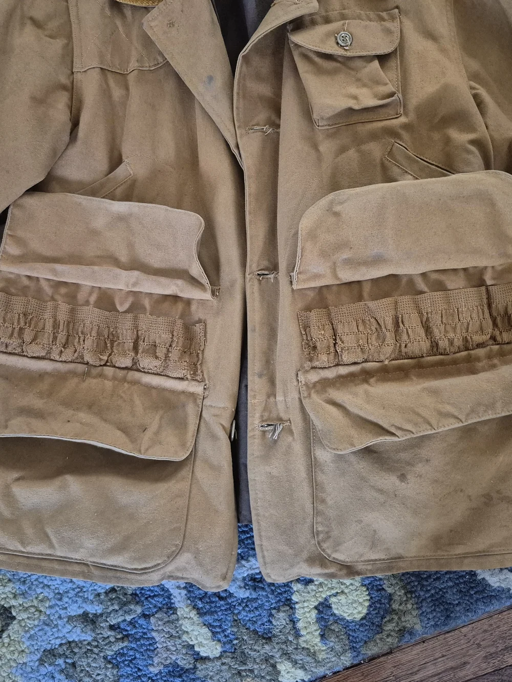 RedHead Brown Canvas Field Jacket with Corduroy Collar